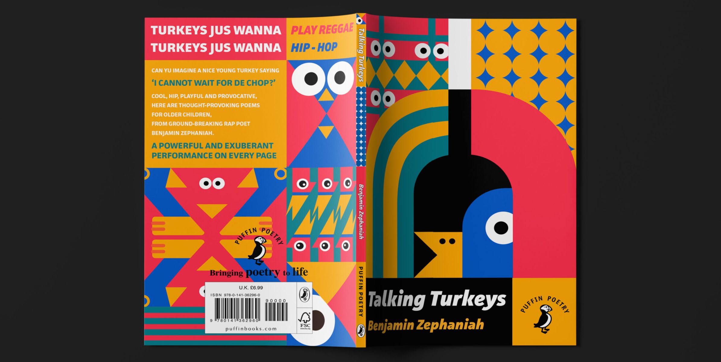 Book Deisng-Running Turkeys, Penguin Publishing