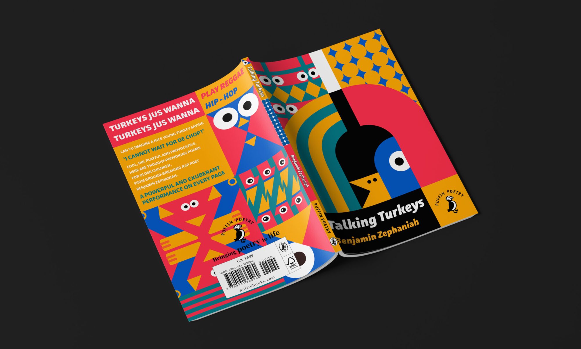 Book Deisng-Running Turkeys, Penguin Publishing